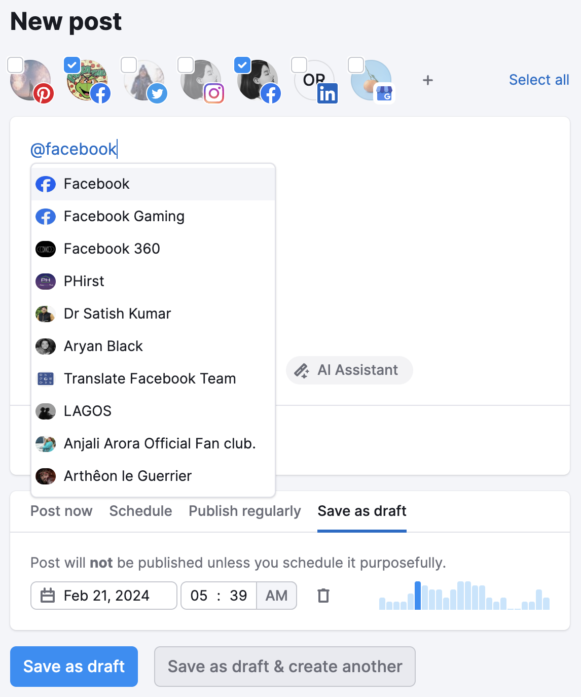 Are there any restrictions to tagging on Social Poster? image 1