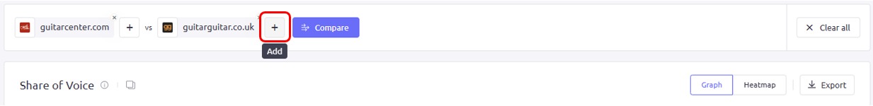 How to add an entity to a report in AdClarity — Advertising Intelligence