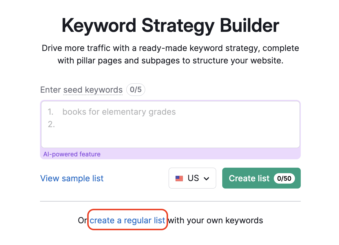 Keyword Strategy Builder image 22