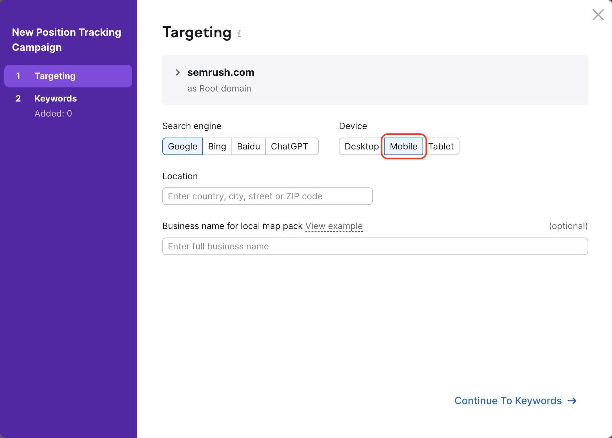 How to Gather Mobile SEO Data on Semrush image 11