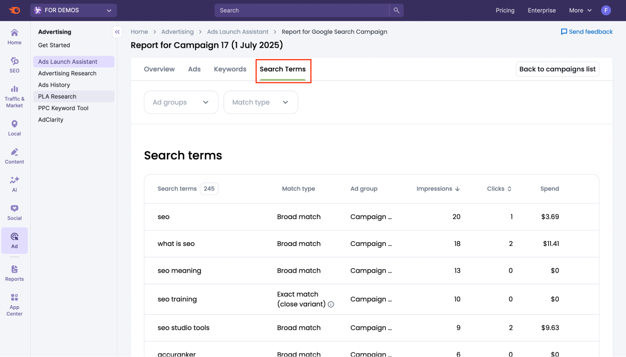 Campaign Reporting image 12