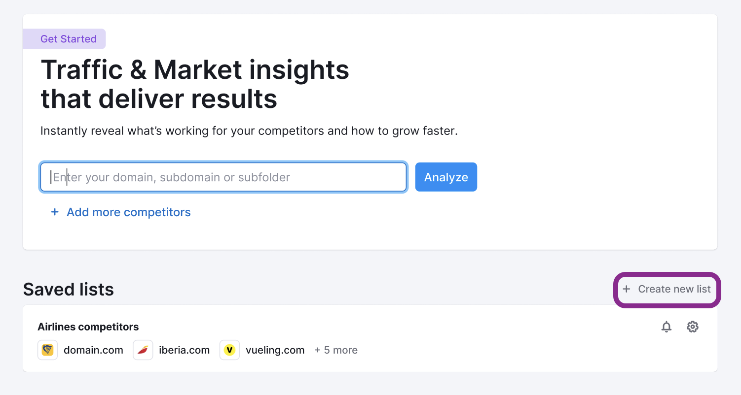 Getting Started with Semrush Traffic & Market image 2
