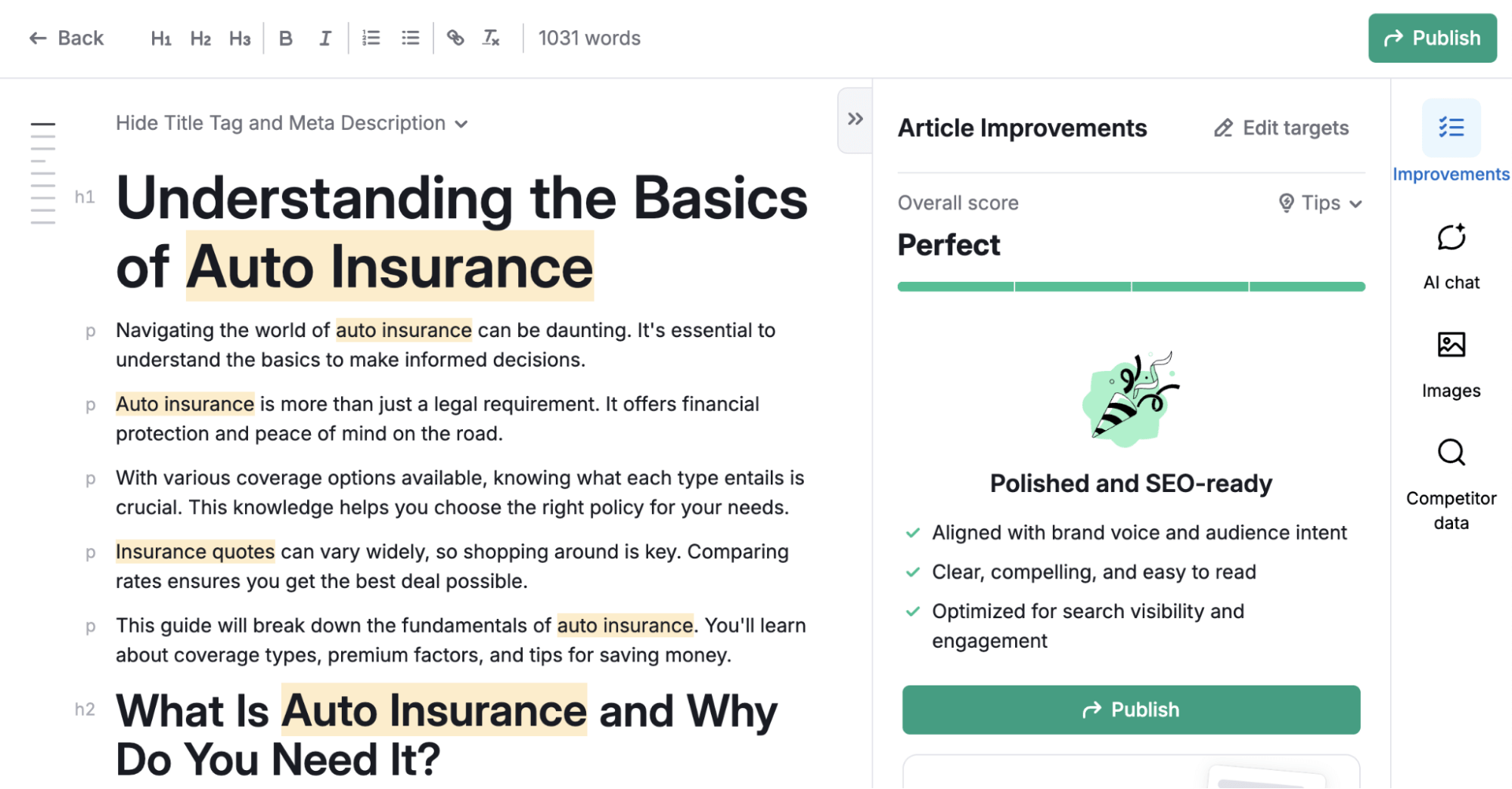 Speed Up Content Creation with AI